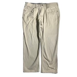 Iron Co Khaki Pants Tan Men’s 36x34 — Straight Leg, Casual, Lightweight